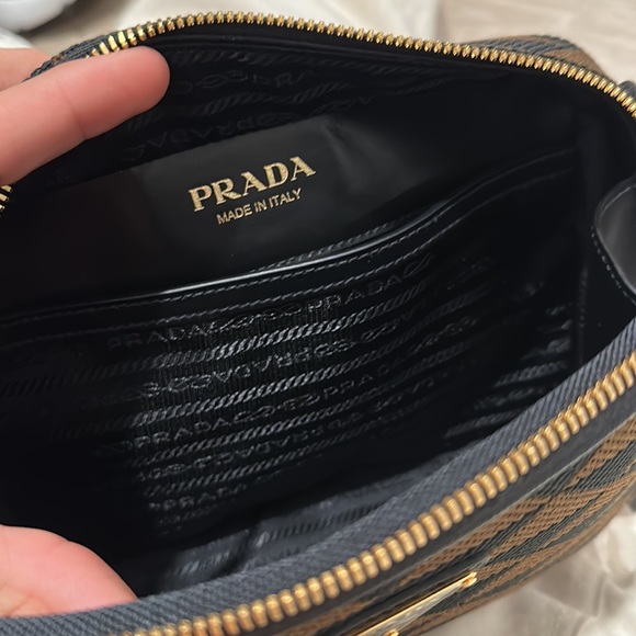 Prada Symbole embroidered fabric bag - Picture 3 of 3